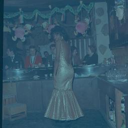Fasnacht, Restaurant-Bar Barfüsser Zürich, 1968