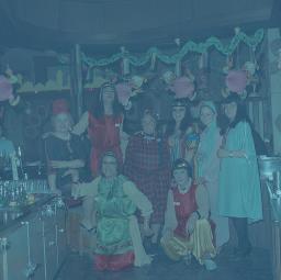 Fasnacht, Restaurant-Bar Barfüsser Zürich, 1968
