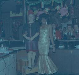 Fasnacht, Restaurant-Bar Barfüsser Zürich, 1968