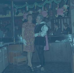 Fasnacht, Restaurant-Bar Barfüsser Zürich, 1968