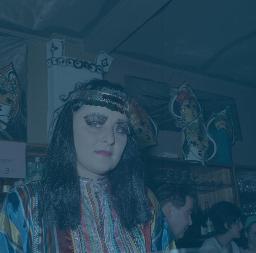 Fasnacht, Restaurant-Bar Barfüsser Zürich, 1968