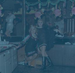 Fasnacht, Restaurant-Bar Barfüsser Zürich, 1968