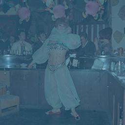 Fasnacht, Restaurant-Bar Barfüsser Zürich, 1968