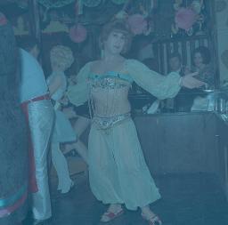 Fasnacht, Restaurant-Bar Barfüsser Zürich, 1968