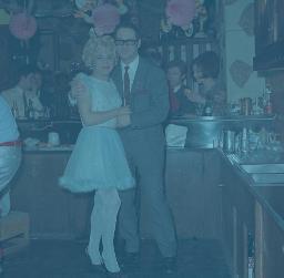 Fasnacht, Restaurant-Bar Barfüsser Zürich, 1968