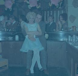 Fasnacht, Restaurant-Bar Barfüsser Zürich, 1968