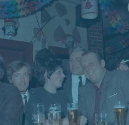 Fasnacht, Restaurant-Bar Barfüsser Zürich, 1968