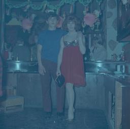 Fasnacht, Restaurant-Bar Barfüsser Zürich, 1968
