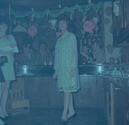 Fasnacht, Restaurant-Bar Barfüsser Zürich, 1968