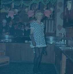 Fasnacht, Restaurant-Bar Barfüsser Zürich, 1968