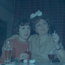Fasnacht, Restaurant-Bar Barfüsser Zürich, 1968