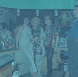 Fasnacht, Restaurant-Bar Barfüsser Zürich, 1968