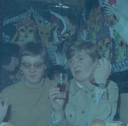 Fasnacht, Restaurant-Bar Barfüsser Zürich, 1968