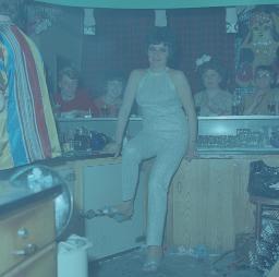 Fasnacht, Restaurant-Bar Barfüsser Zürich, 1968