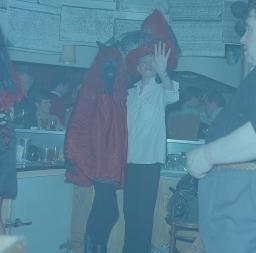 Fasnacht, Restaurant-Bar Barfüsser Zürich, 1967