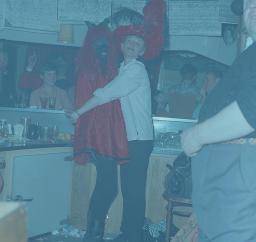 Fasnacht, Restaurant-Bar Barfüsser Zürich, 1967