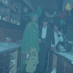 Fasnacht, Restaurant-Bar Barfüsser Zürich, 1967
