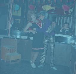 Fasnacht, Restaurant-Bar Barfüsser Zürich, 1967