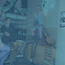 Fasnacht, Restaurant-Bar Barfüsser Zürich, 1967