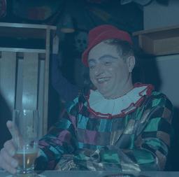 Fasnacht, Restaurant-Bar Barfüsser Zürich, 1967
