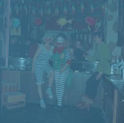 Fasnacht, Restaurant-Bar Barfüsser Zürich, 1967