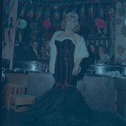Fasnacht, Restaurant-Bar Barfüsser Zürich, 1967
