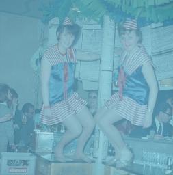 Fasnacht, Restaurant-Bar Barfüsser Zürich, 1967