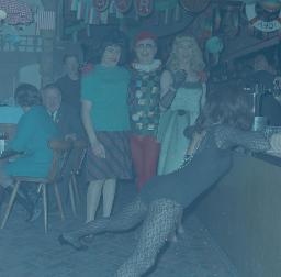 Fasnacht, Restaurant-Bar Barfüsser Zürich, 1967