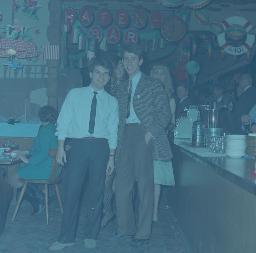 Fasnacht, Restaurant-Bar Barfüsser Zürich, 1967