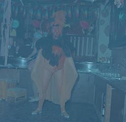 Fasnacht, Restaurant-Bar Barfüsser Zürich, 1967