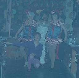 Fasnacht, Restaurant-Bar Barfüsser Zürich, 1967