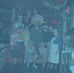 Fasnacht, Restaurant-Bar Barfüsser Zürich, 1967