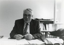 Karl Nussbaumer, Zentralsekretär Gewerkschaft Bau und Industrie (GBI), um 1995