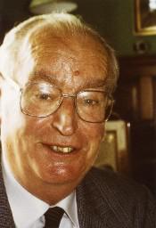 "Konrad Graf, Präsident Rheinaubund" – Konrad Graf, ca. 1980