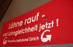 Löhne rauf – und Lohngleichheit jetzt!