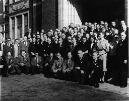 Gruppenfoto, um ca. 1950