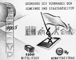 "1905 - Gründung des Verbandes der Gemeinde- und Staatsarbeiter"