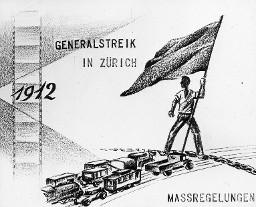 "1912 - Generalstreik in Zürich"