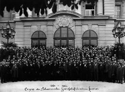 Gruppenfoto am Congress des Schweizerischen Gewerkschaftsbundes 1930