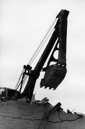 Bagger bei der Arbeit