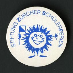 Spendenabzeichen Stiftung Zürcher Schülerferien (ohne Jahr)