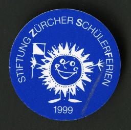 Spendenabzeichen Stiftung Zürcher Schülerferien 1999