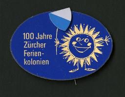 Spendenabzeichen Stiftung Zürcher Schülerferien 1975