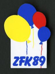 Spendenabzeichen Stiftung Zürcher Schülerferien 1989