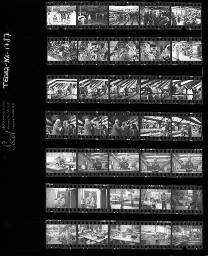 SMUV-Zeitung, Fotoarchiv Negative: Sulzer Escher Wyss, Bahnhofsszene Zürich, Nov. 1992