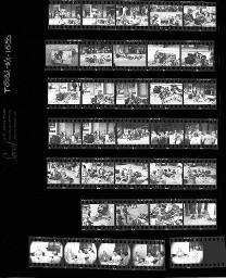 SMUV-Zeitung, Fotoarchiv Negative: Ivano Bassoli / TV-Zerstörungs-Happening, August 1990