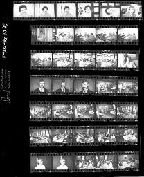 SMUV-Zeitung, Fotoarchiv Negative: Sulpice Piller, Delegation aus Ungarn, Betriebskommissions-Seminar Biel, Nov. 1990