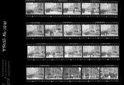 SMUV-Zeitung, Fotoarchiv Negative: Elefantenparade vor dem Hotel Bern, Aug. 1991