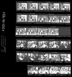 SMUV-Zeitung, Fotoarchiv Negative: CIM-Projekt-Team des SMUV und Betriebskommissionkurs Weinfelden, Feb. 1992