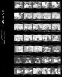 SMUV-Zeitung, Fotoarchiv Negative: Alfred Rey, Pierre Elsig, schlafende Amerikaner im Zug, Juli 1992